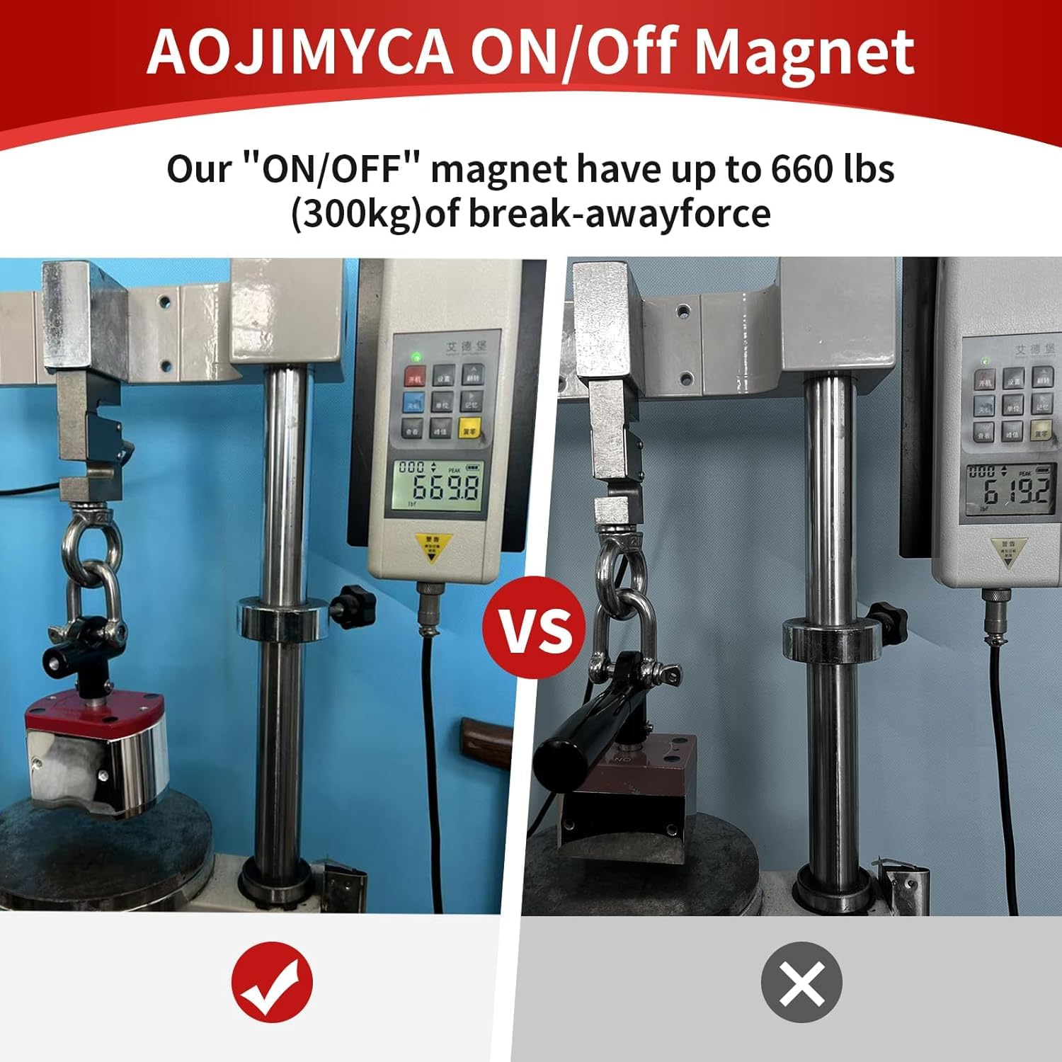 660 lb Magnet Switch - ON/OFF Control -6