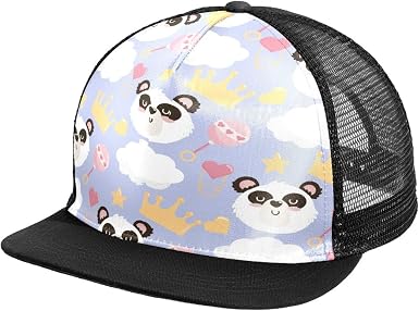 Snapback Trucker Hat Golf Cap Mesh 