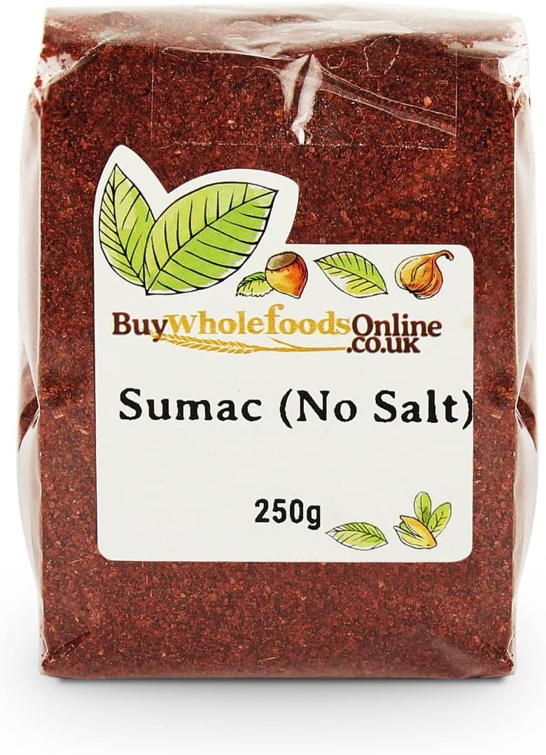 Sumac (No Salt) 250g (Buy Whole Foods Online Ltd.) Amazon.co.uk Grocery