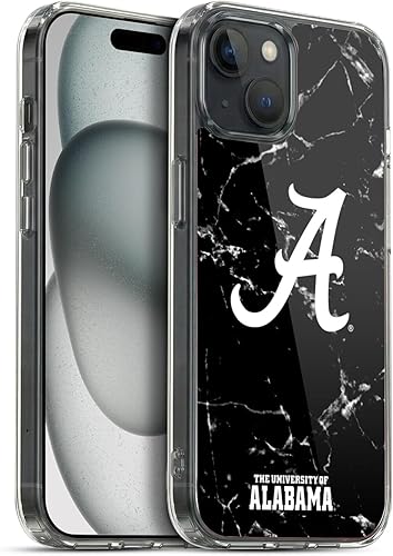 Miniatura 203 de Head Case Designs Funda de gel con logotipo oficial de la Universidad de Alabama UA [protección de grado militar] compatible con Apple iPhone 11