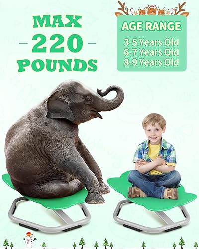 Miniatura 5 de Dollate Silla giratoria para niños, silla giratoria para niños, silla giratoria para niños autistas, juguetes de equilibrio para niños autistas,