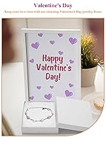 Vista 96 de MESHA Brown Jewelry Gift Boxes with Lids 10 PC, 6x5x1 Cotton Filled Jewelry Boxes, Necklace Gift Box, Bracelet Gift Box, Earring Box, Bulk Jewelry