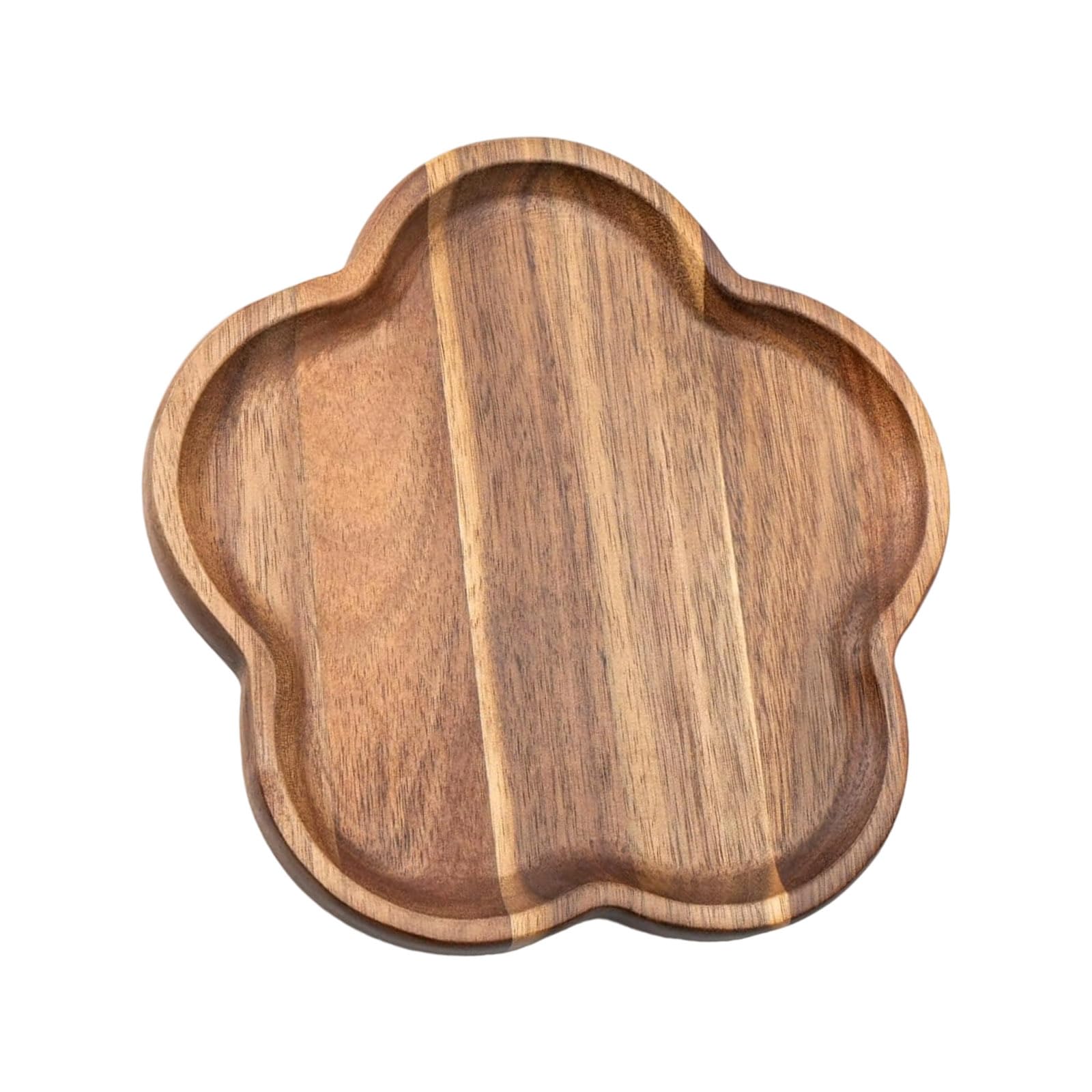 Plateau apéritif en bois ovale portable indispensable pour repas et fête à la maison
