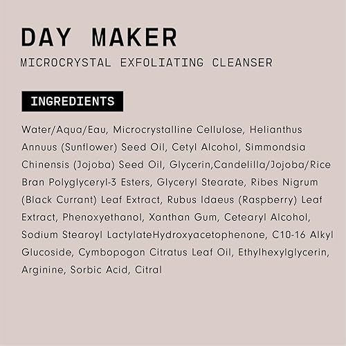 Miniatura 6 de Versed Day Maker Microcrystal Exfoliating Cleanser – El lavado facial cremoso ayuda a limpiar las células muertas de la piel microcristalina,