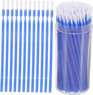 100Pcs Disposable Applicator Brush Portable Applicator Tools for Teeth Lightweight Easy to Use for Home