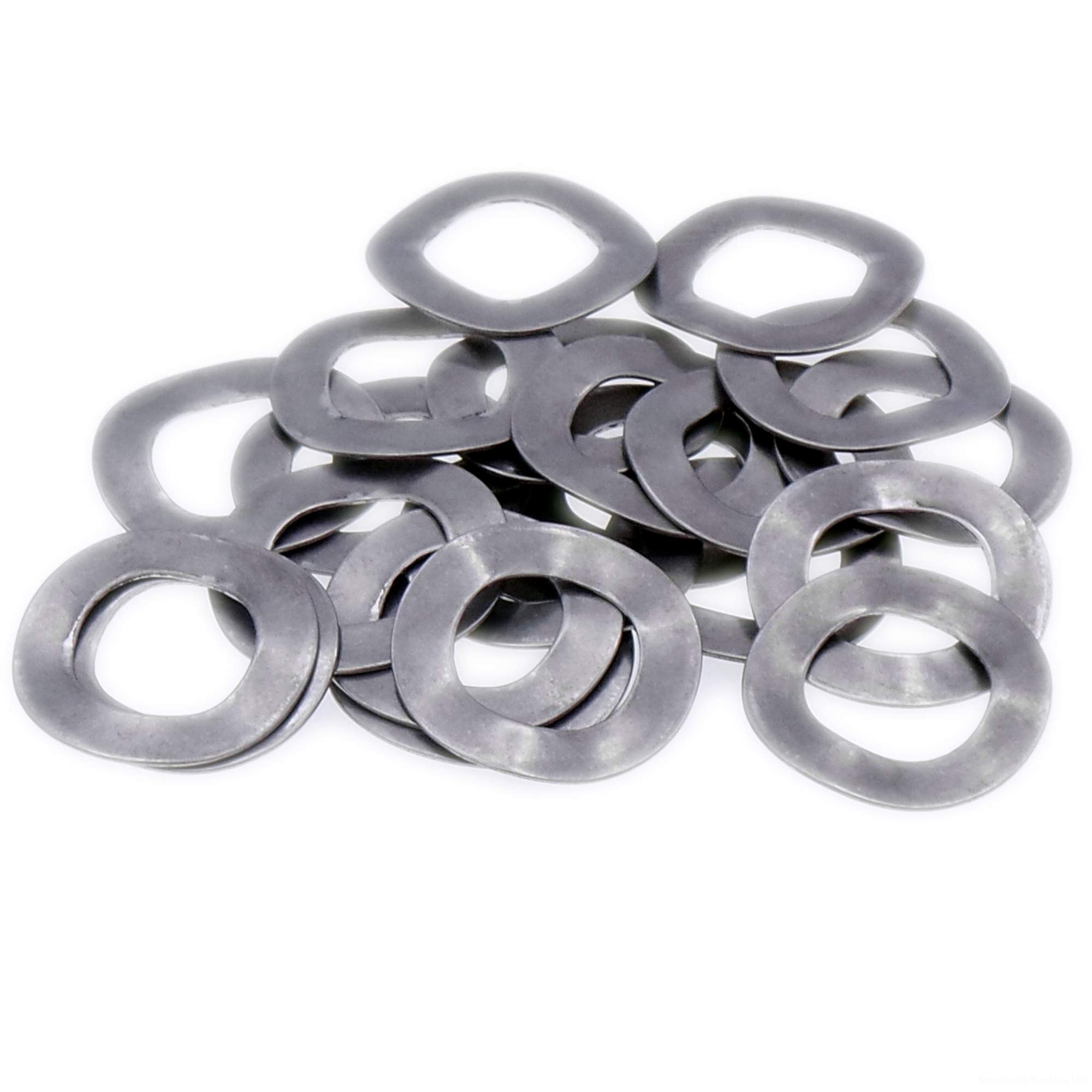 Singularity Supplies M2.5 (2.5Mm) Crinkle Washer - Stainless Steel (A2) (Pack Of 20)