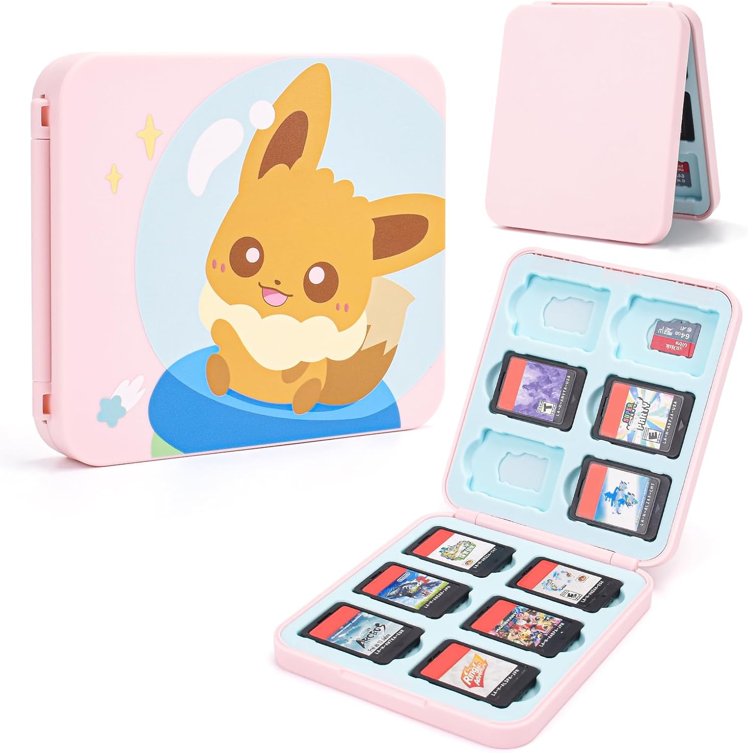 DLseego Étui pour Cartes de Jeu Compatible avec Switch/Switch OLED