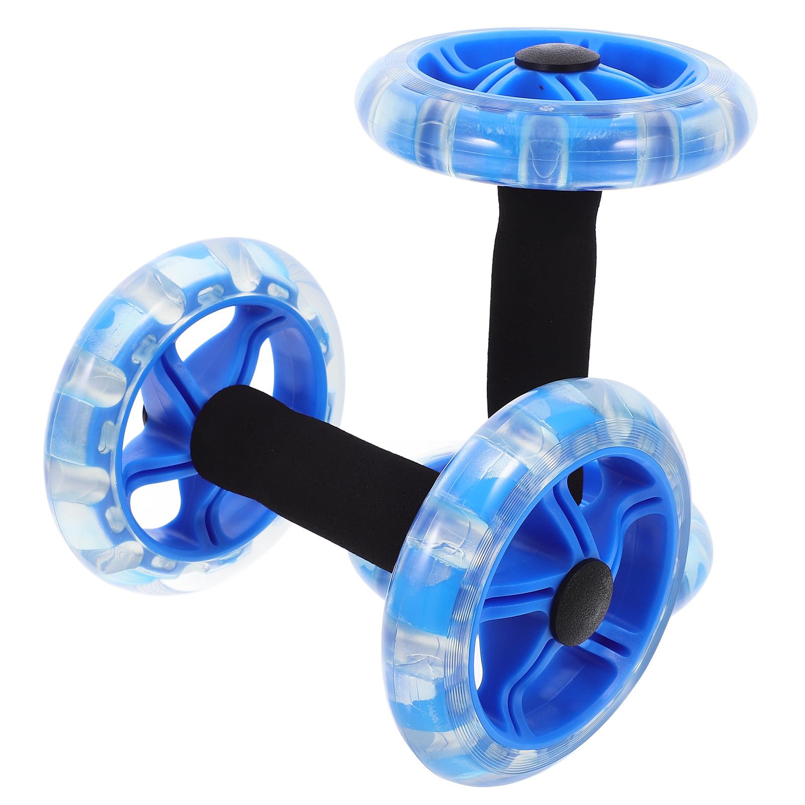 Rueda Doble para Abdominales Azul Diseño Estable y Ligero
