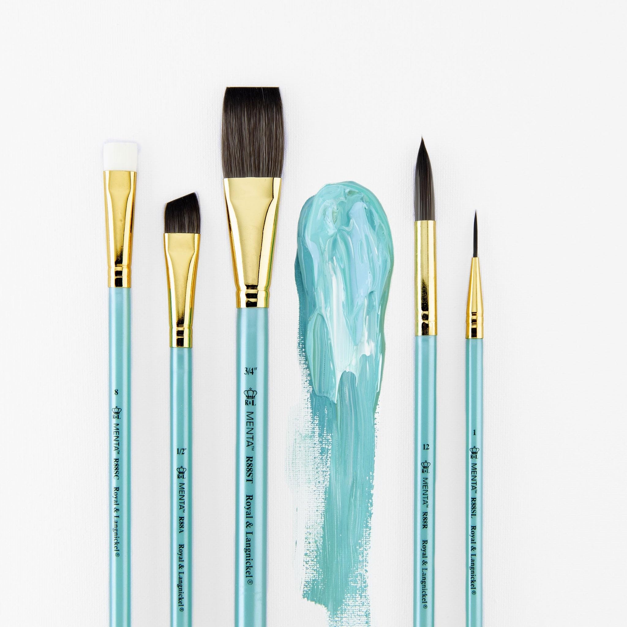 Royal Brush Menta Syn Squirrel WC Set 5pc Stroke