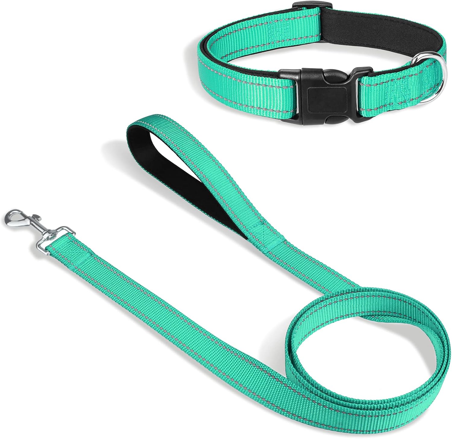 Joytale Dog Collar Bundle with 5FTx1 Width DoubleSided