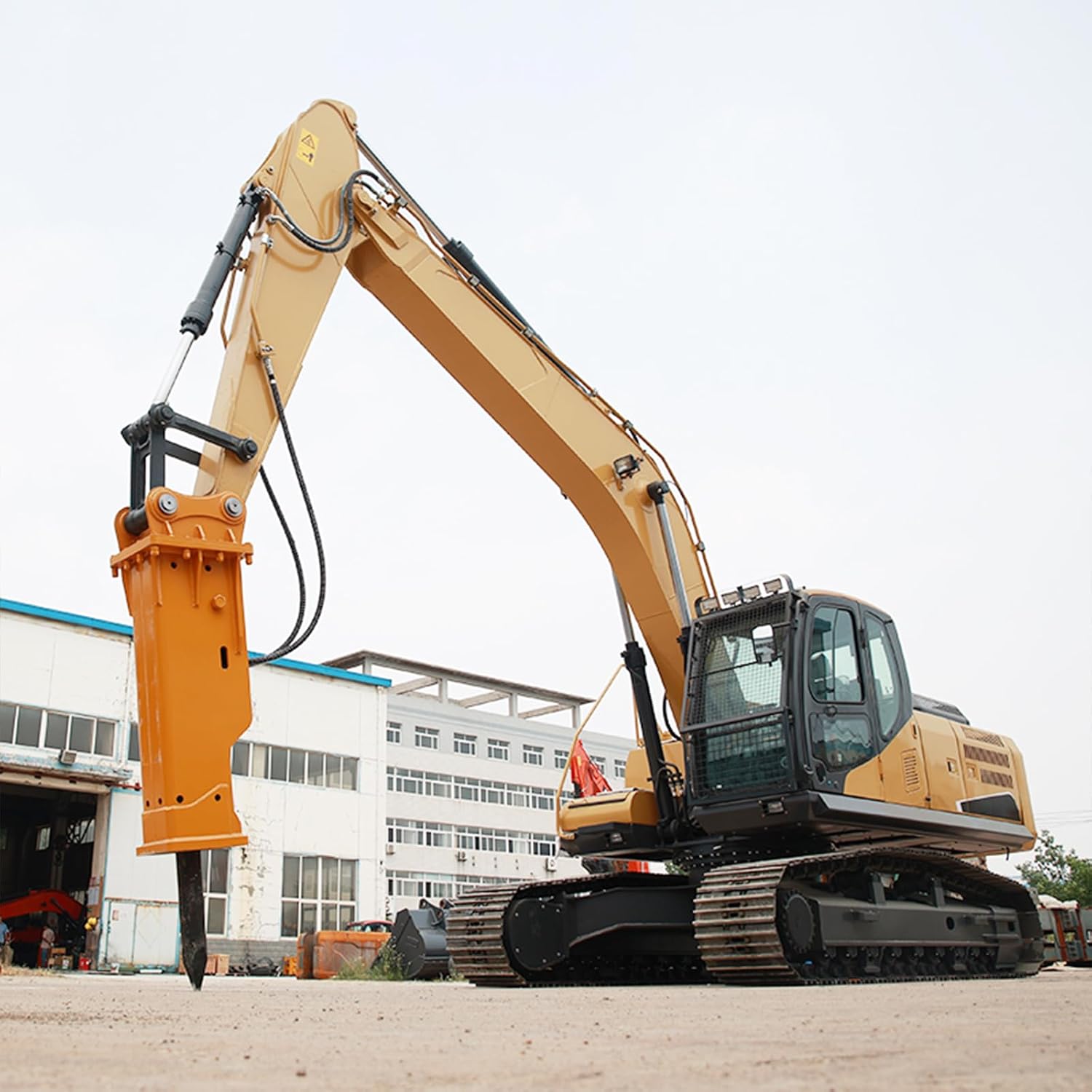 Quarry Excavator, Heavy Duty Excavator, Hydraulic Excavator – Reinforced Crawler Digger for Stone Crushing and Aggregate Production