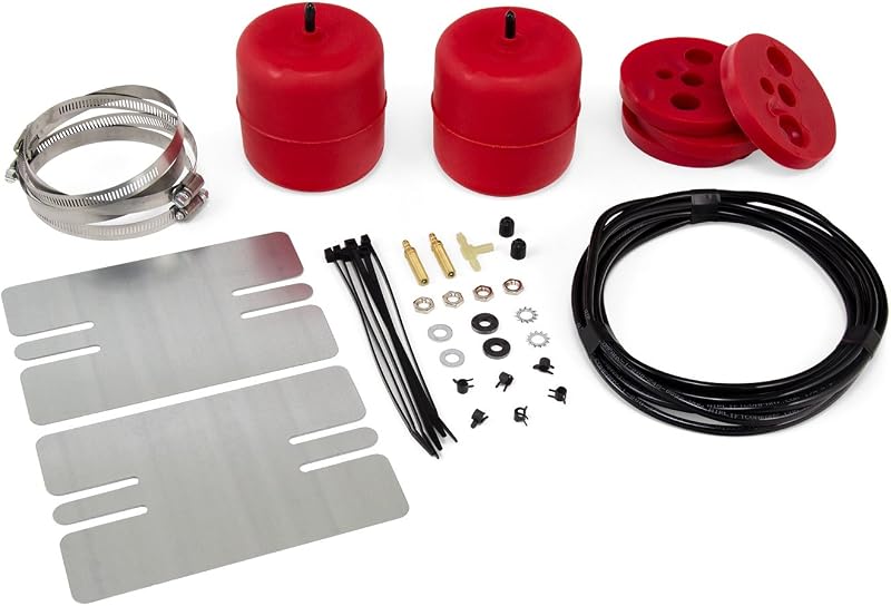 Kit de suspensão pneumática universal Air Lift 1000 60910 para mola helicoidal traseira – Conjunto com 2 bolsas