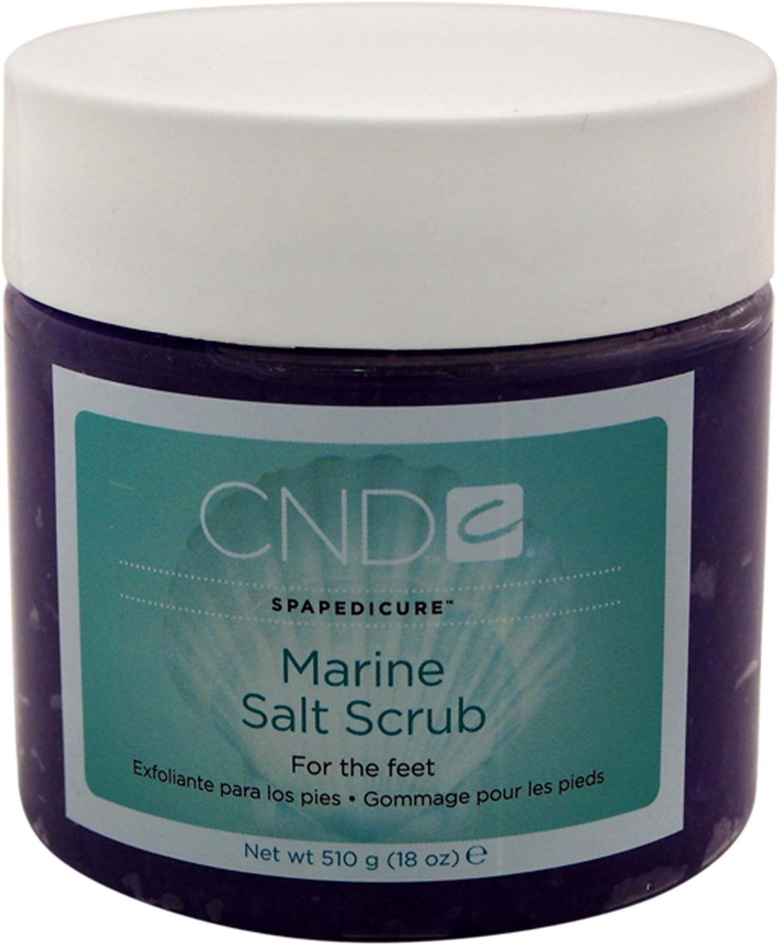 Spapedicure Marine Salt Scrub CND For Unisex 18 oz Scrub