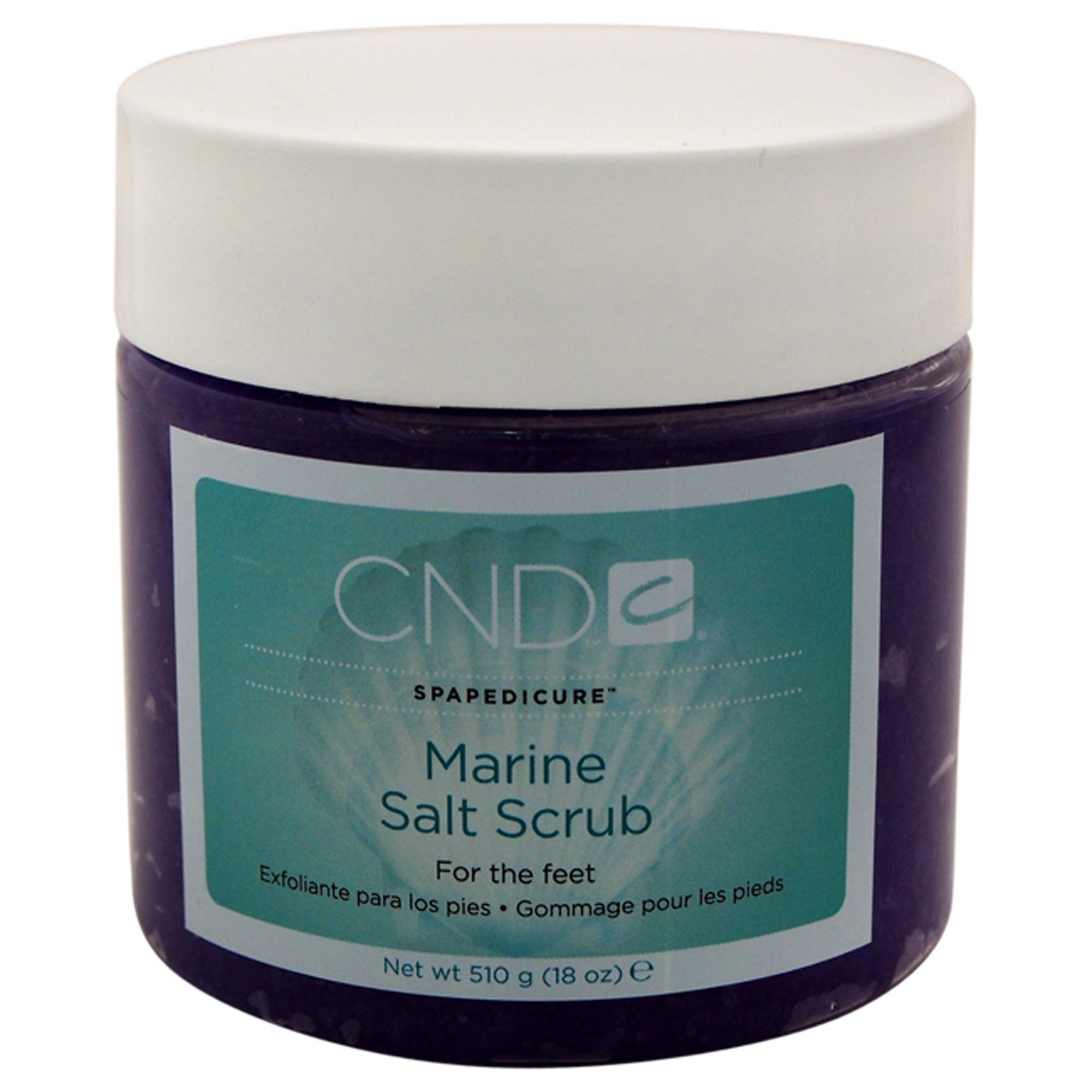 Spapedicure Marine Salt Scrub CND For Unisex 18 oz Scrub