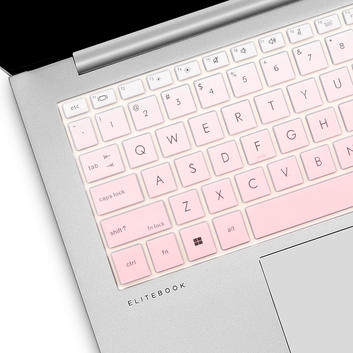 Keyboard Cover for HP EliteBook 830 835 840 845 1040 G9 G10 13.3 14 inch Laptop Accessories Keyboard Protective Skin (Not fit The 830/840/845/1040 G8 G7 G6 G5 G4 G3) -Ombrepink image 3