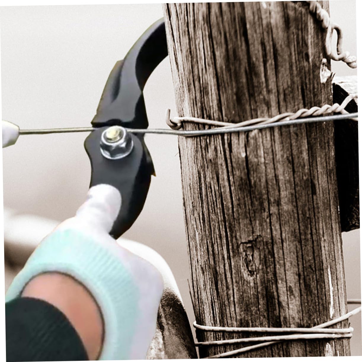 Happyyami Zaundrahtspanner Mit Langem Griff Stacheldrahtzaunspanner Für Effiziente Reparatur Und Erstellung Von Landwirtschaftlichen Zäunen Tragbarer Drahtspanner Für Verschiedene