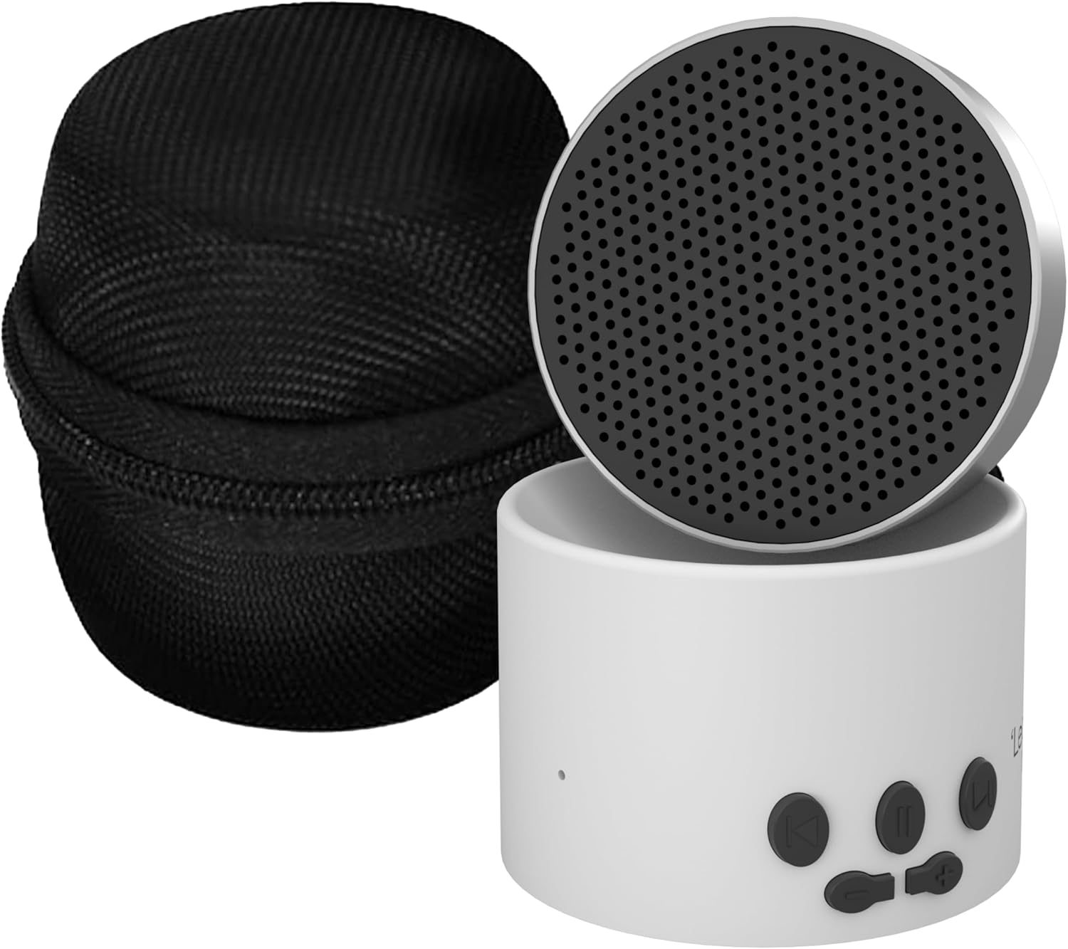 Adaptive Sound Technologies LectroFan Micro2 & Carrying Case for LectroFan Micro2 - Portable Bluetooth Speaker - Compact Sound Machine for Travel - White Sound Machine & Black Case - Image 1 of 7