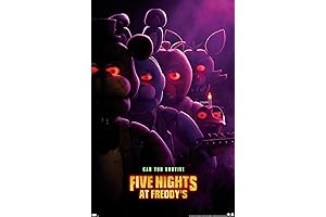 Five Nights at Freddy's Posters for Walls: Official Teaser One Sheet Wall Poster