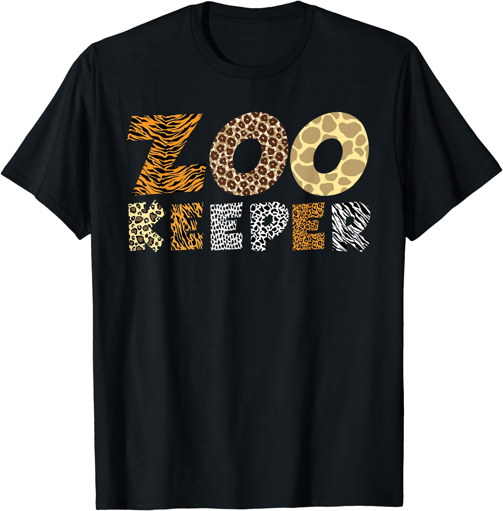 Zoo Gift Zoo Keeper Accessories & Zookeeper OutfitFunny Zoo Keeper Art For Men Women Kids Africa Zookeeper T-Shirt
