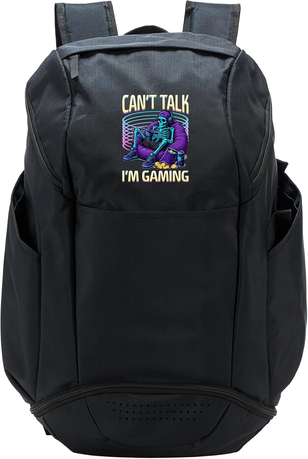 Skeleton Gamer Gaming Halloween Sport Backpack