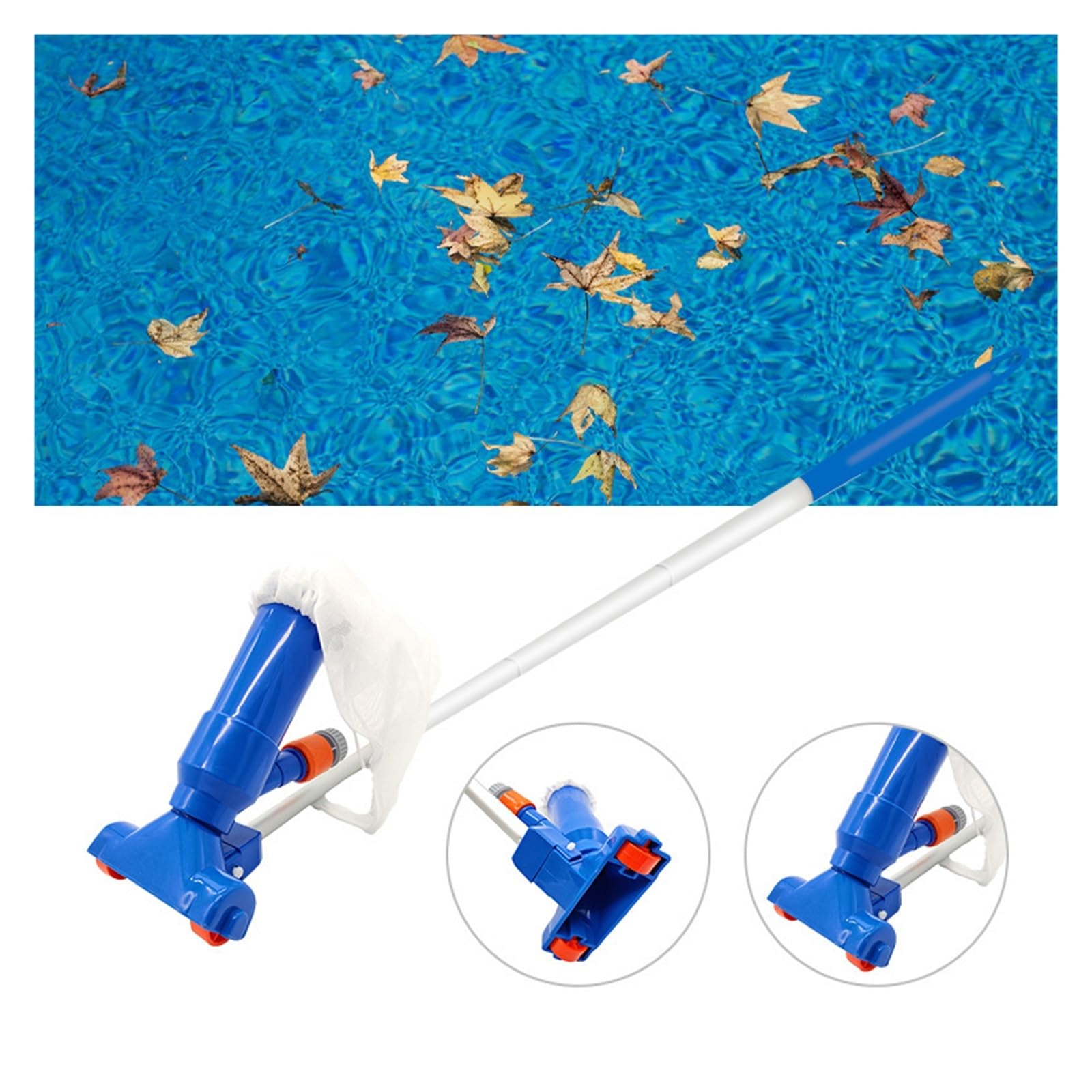 Filtros Piscina, Kit de limpieza al vacío for piscina al aire libre, limpieza de fondo de piscina, filtro de red for piscina, juego de aspiradora for piscina, herramienta de limpieza for piscina