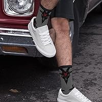 Vista 5 de Mouxue Calcetines locos del tubo del equipo de la novedad divertida, calcetines casuales del vestido de las mujeres de los hombres