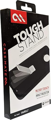 Case-Mate Tough Stand Series - Carcasa para Motorola Moto Z3, color negro mate