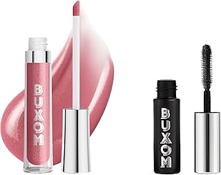Full-On Plumping Lip Polish in Dolly + Mini Lash Volumizing Mascara