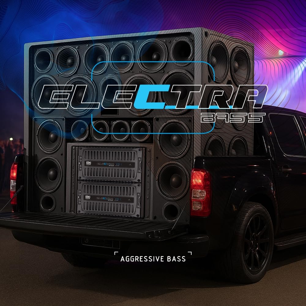 Amazon.com: Banda Audioparts Electra 10K 1-Ohm Monoblock Car