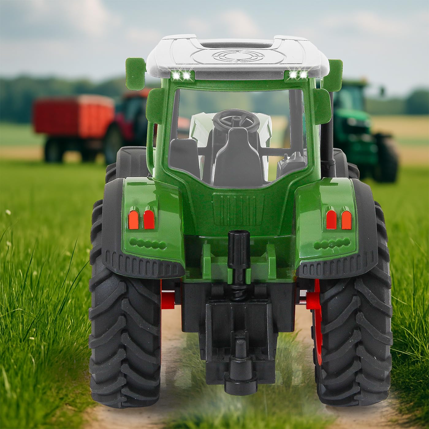 JAMARA 405340 Fendt 1050 Vario 1:24S 2,4 GHz – Tractor Fendt Vario Juguete, teledirigido Tractor RC para niños, Modelo de vehículo agrícola, Regalo para niños, Modo de demostración