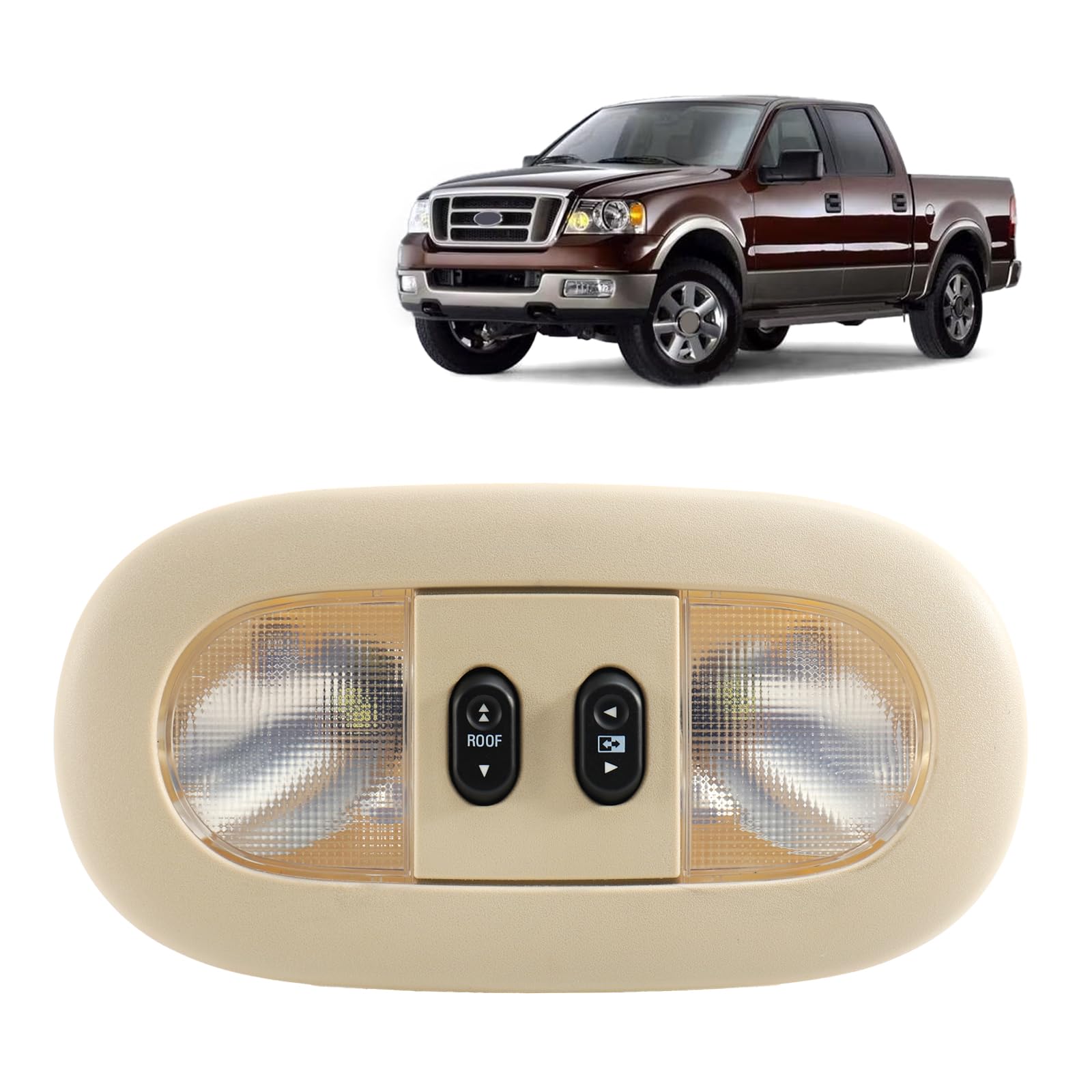 Overhead Console Dome Light for F150 2004-2008 Lincoln Mark LT 2006-2008