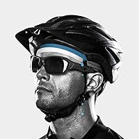 Vista 5 de GUTR Performance - Banda para el sudor, canaliza el sudor lejos de los ojos, ajuste universal con correa elástica - FLEX