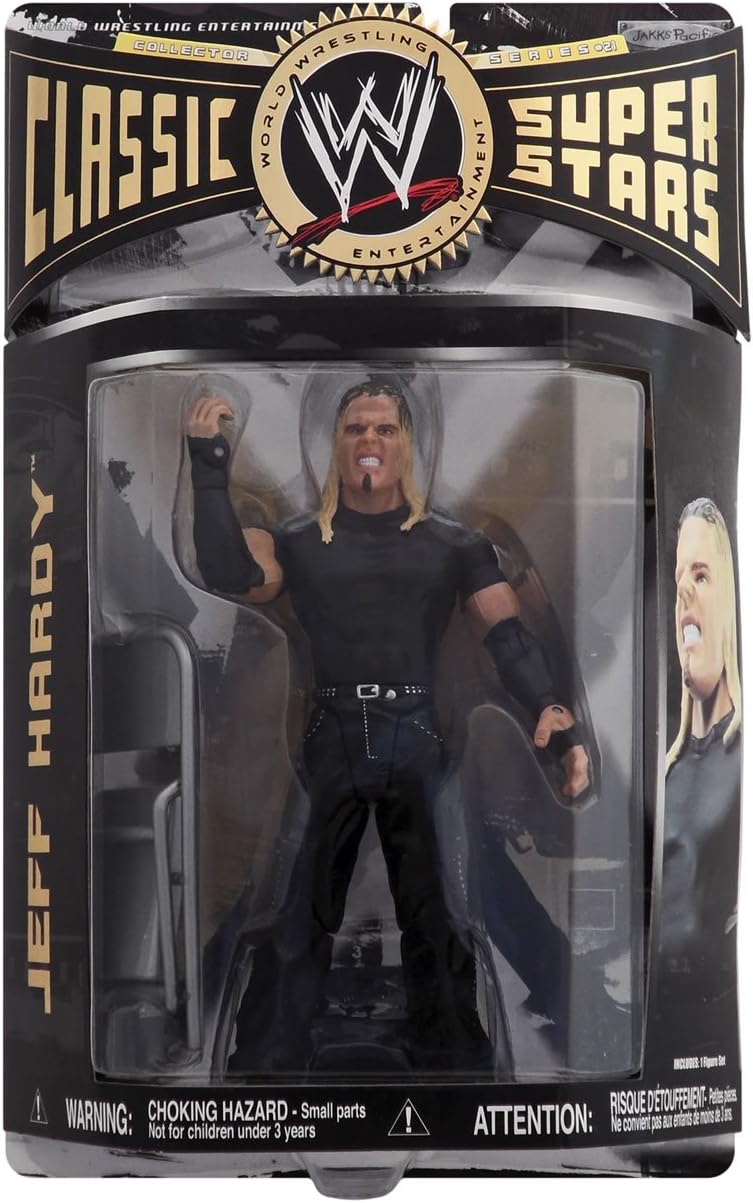 WWE Wrestling Classic Superstars Series 21 Jeff Hardy Action Figure