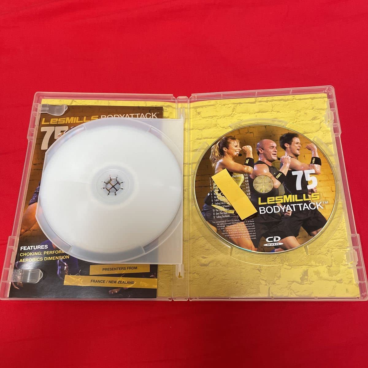 Amazon.co.jp: Les Mills Body Attack 75 DVD CD English Text