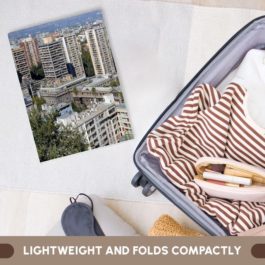 Miniatura 6 de 3dRose Cities of the World Toalla de Santiago, Chile