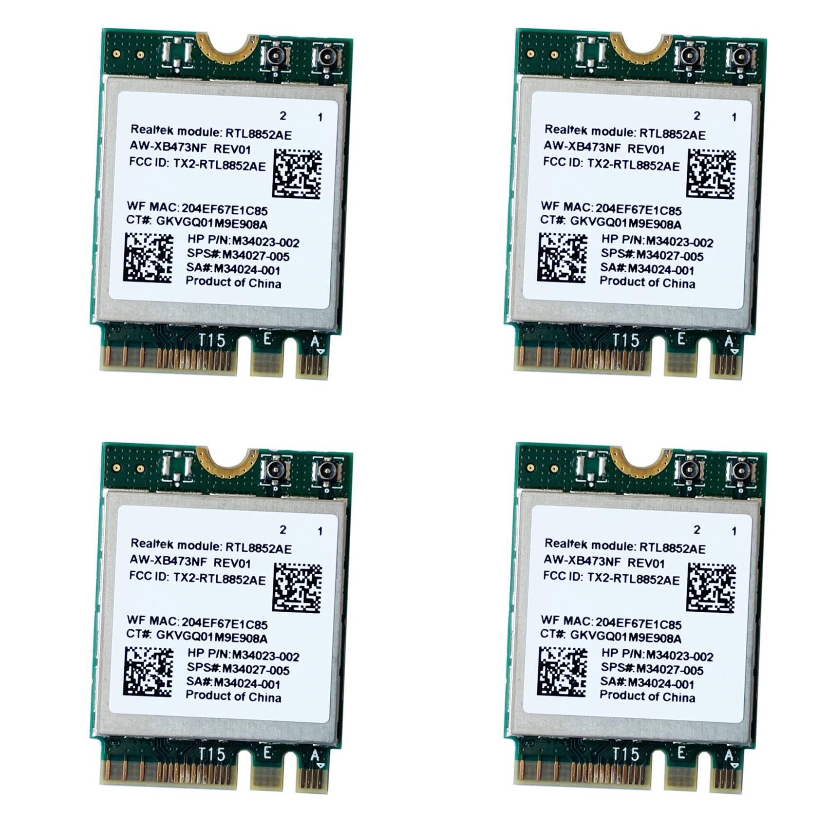 Tarjeta de red dual band 802.11AC/AX AW-XB473NF con Bluetooth 5.2 para Windows 10 8