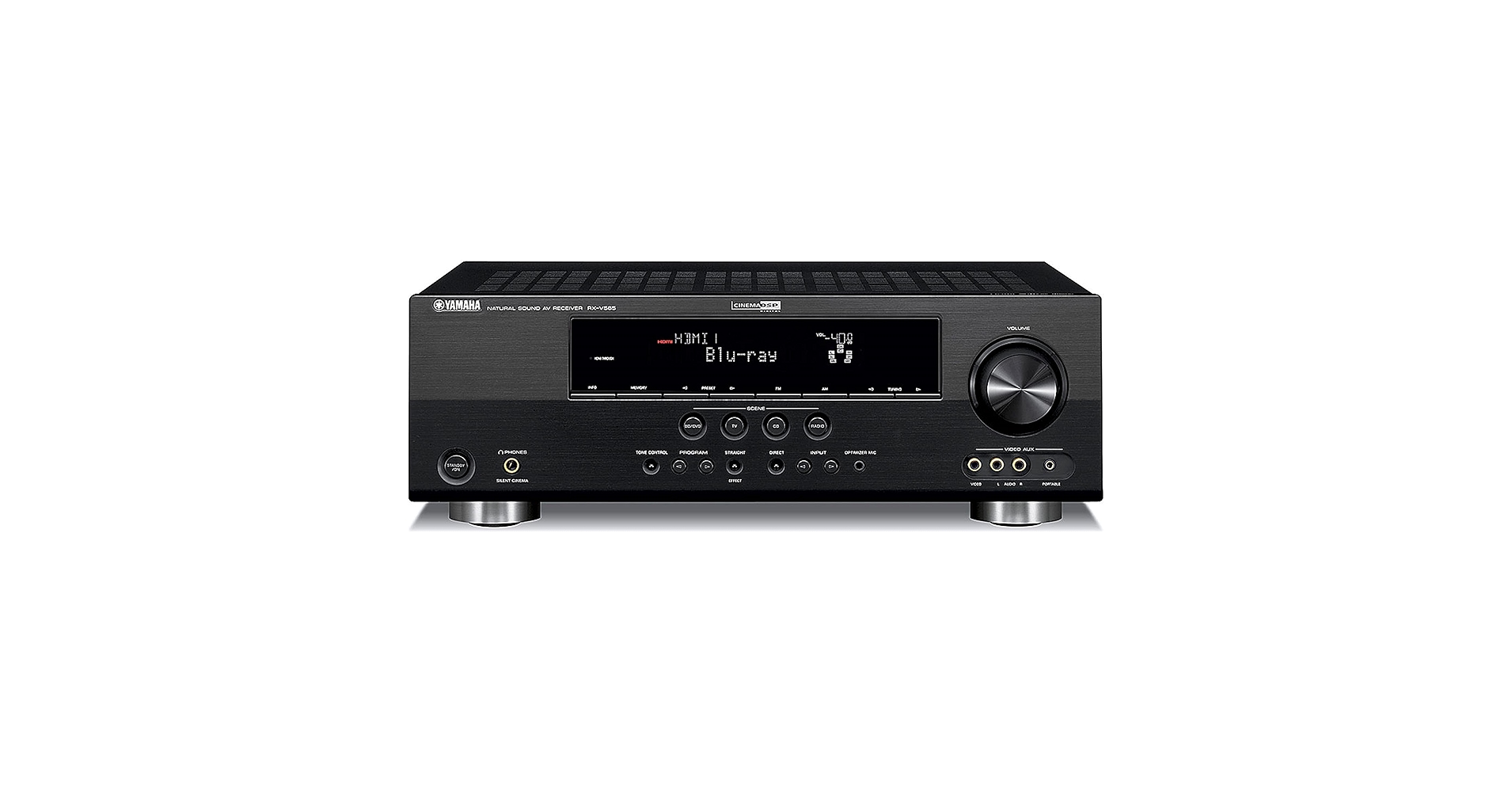 【美品】YAMAHA AVアンプ AX-V565 NATURAL SOUND Amazon.com: Yamaho RX-V565 A/V Receiver - Black : Electronics
