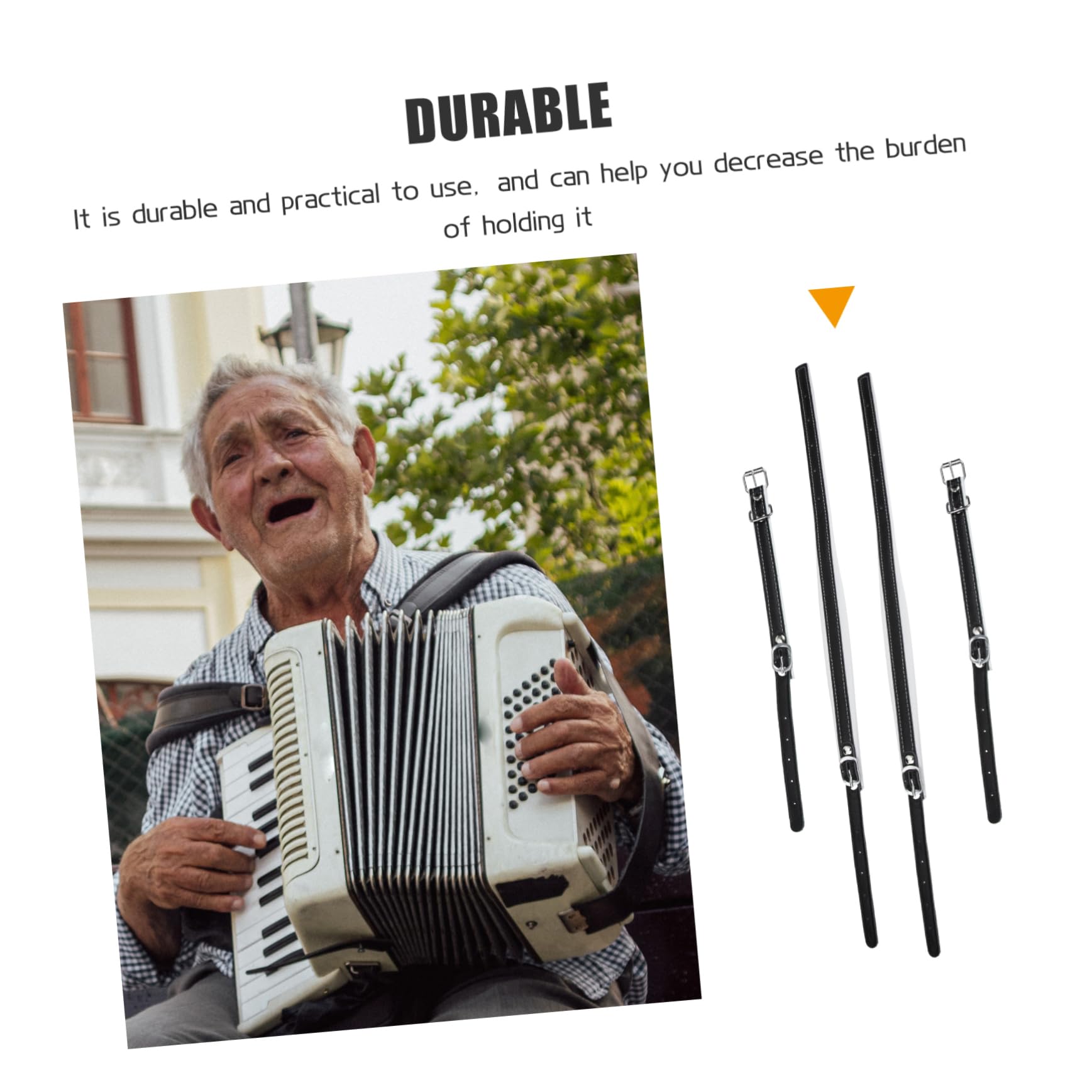 OFFSCH 1 Set Accordion Back Strap Shoulder Straps Shoulder Straps for Adults Boys and Girls Sturdy Comfortable Accordion Straps