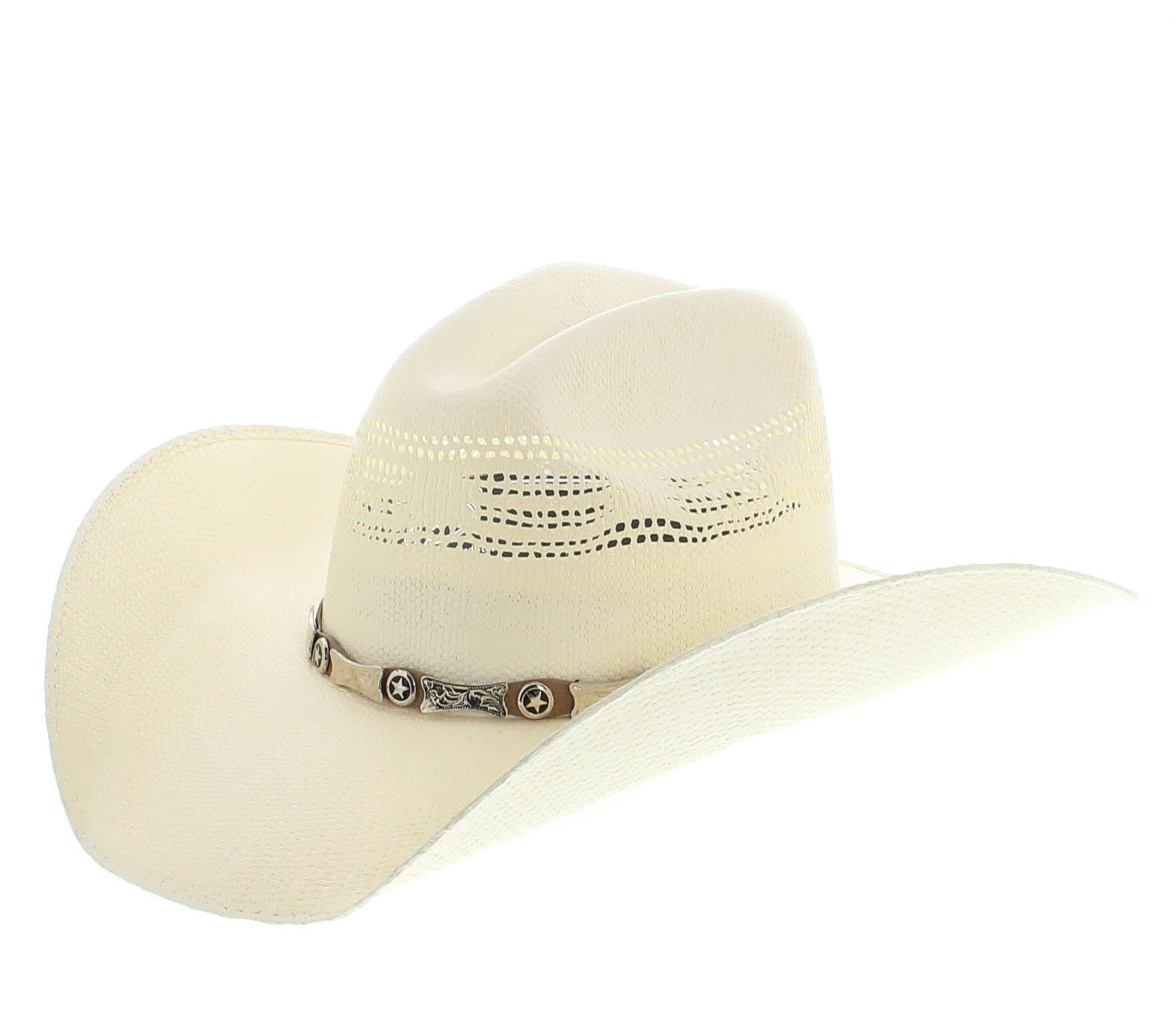 Justin 20X Mesa Bangora Straw Cowboy Hat