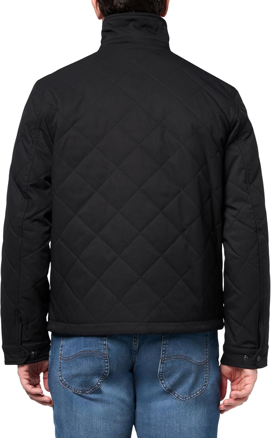 DOCKERS Men's Diamond Quilted Utility Jacket