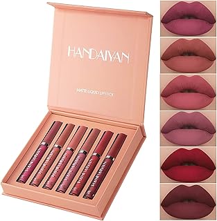 HANDAIYAN Set de maquillaje de lápiz labial l...