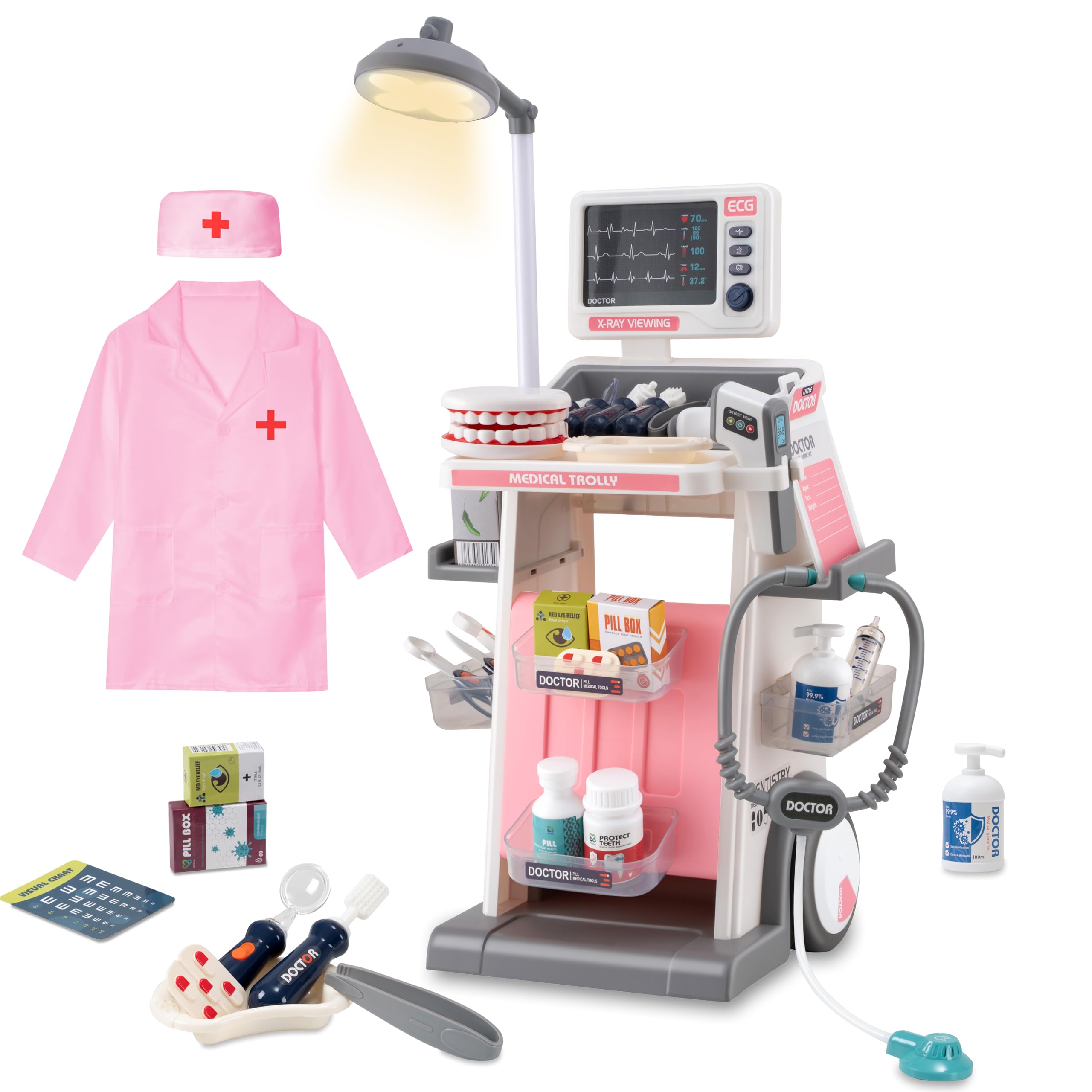 Amazon.com: STEM Doctor Playset Doctor Kit for Toddlers 3-5 with