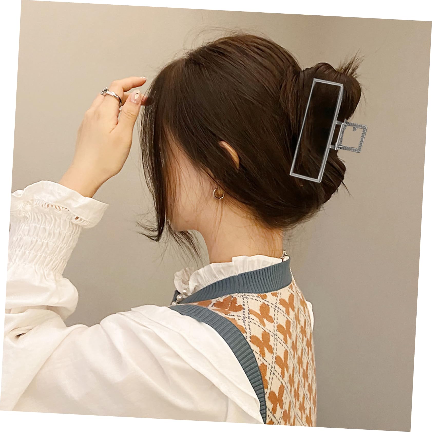 DOITOOL 9 Stk Haarnadel Große Haarspange Haarspangen Für Frauen Große Pferdeschwanzclips Haarspangen Aus Metall Dicke Haarkralle Legierung Fräulein Draussen Hai-clip