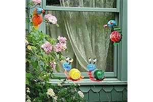 Vibrant Garden Snails: Adorn Your Space with Captivating Yard Art