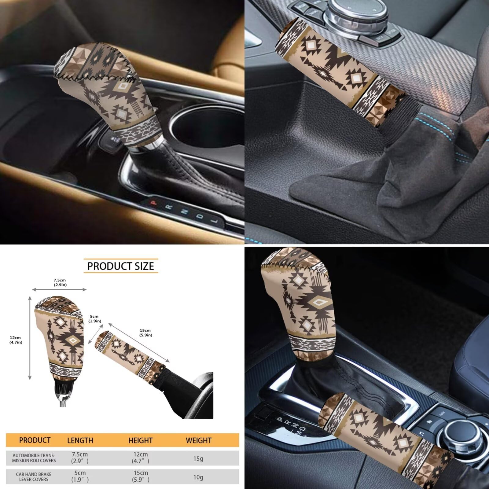 Wanyint Set completo di coprisedili per auto, 11 pezzi, con coprivolante, freno a mano, cambio e portabicchieri, universale, per la maggior parte dei veicoli