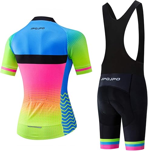 Miniatura 2 de Hotlion Conjuntos de camisetas de ciclismo para mujer, ropa de ciclismo de verano, trajes de bicicleta de carretera, ropa de ciclismo de manga corta
