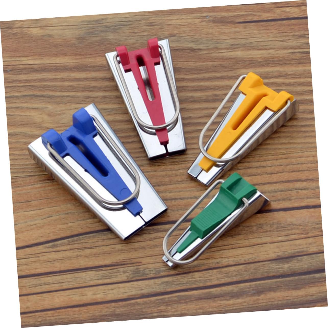 MINAOLULUS 6pcs Bias Tape Maker for Sewing Machines Quilting Notions Kit Easy to Use Precision Tool for Bias Tape Making