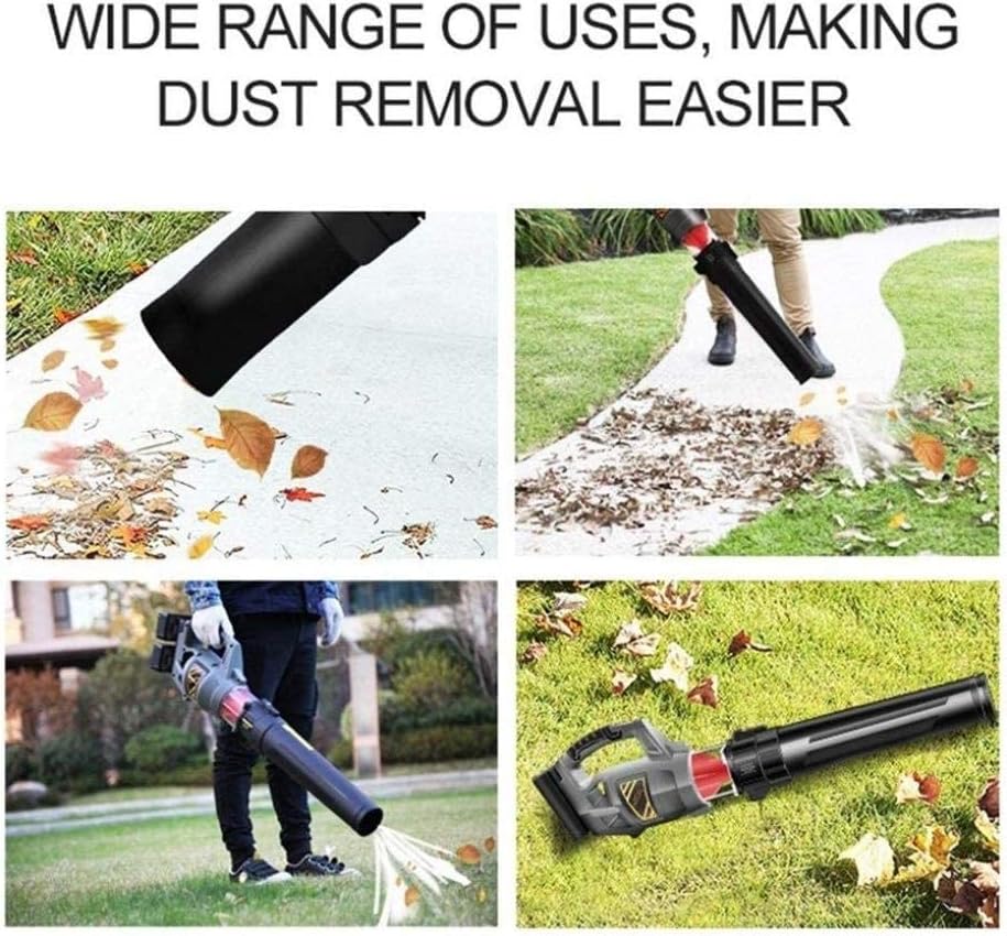 Cordless Blower 40V Lightweight Garden Leaf Blower - Pure Copper Motor for Clean Pet Hair Cars Furniture Workshops Various Corners etc