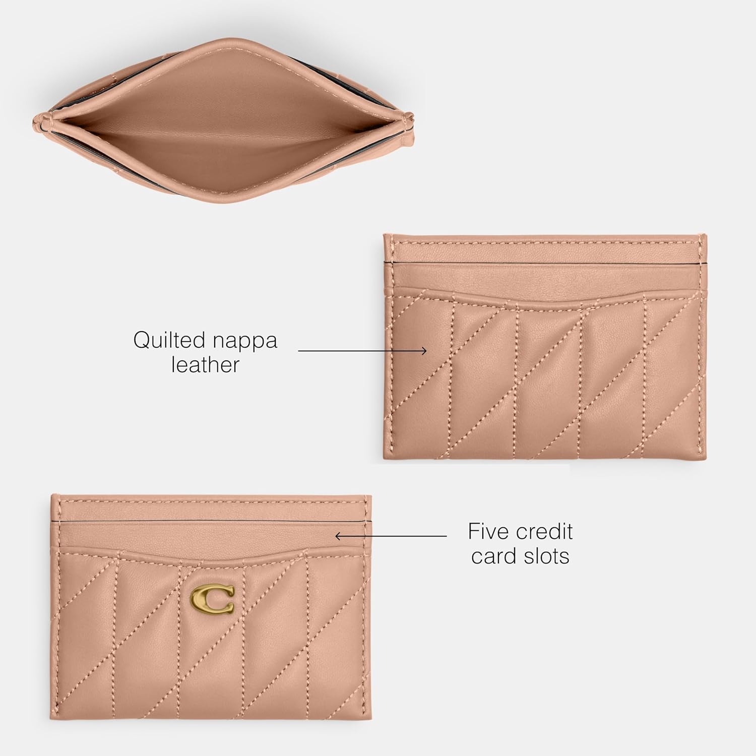 COACH Essential Card Case - Image 3