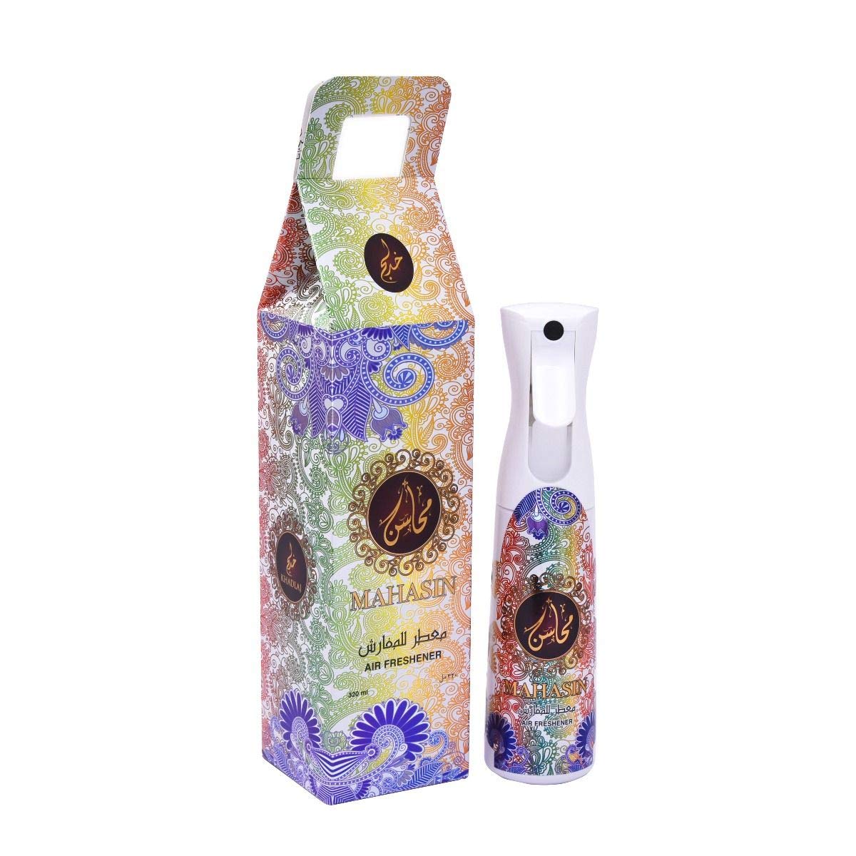 Mahasin Gold Air Freshner - 320 ML (10.8 oz) | Home Fragrances Crafted to Eliminate Unpleasant Odors
